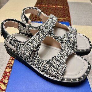 Stuart Weitzman Women's Zoe Lift Sandal EU 40.5 or US 10 B